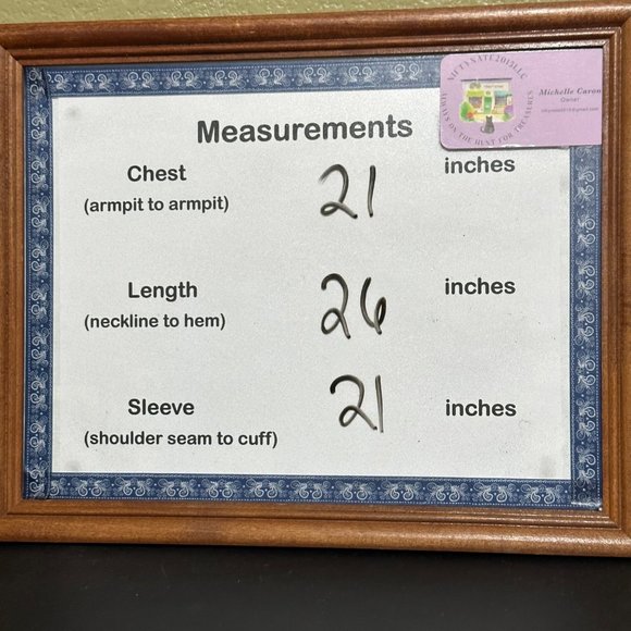 Lucky Brand size M gold ditsy floral patterned faux wrap 3/4 sleeve Boho top - Picture 9 of 9